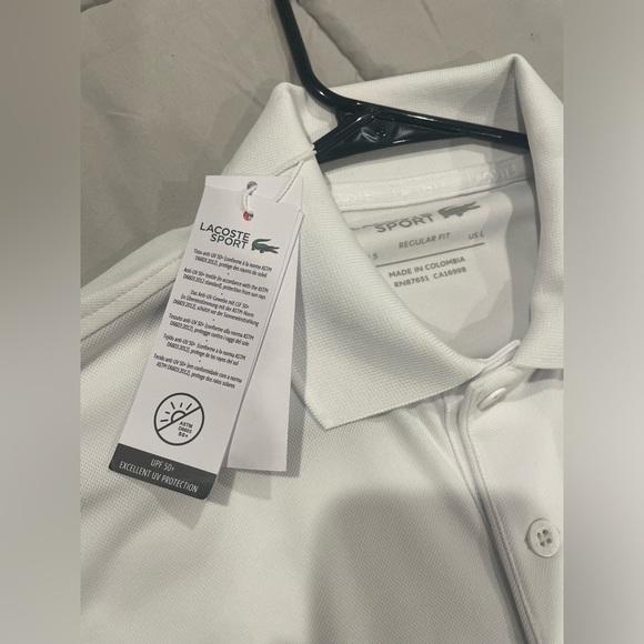 Lacoste Miami Open 23 Men's Tennis Polo - White - Picture 2 of 6